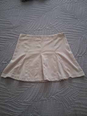 Lida Kate Cream Circle Skirt with Gentle Flare